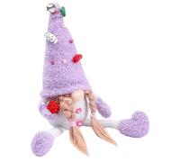Christmas Gnomes: Seasonal Dwarf Doll Decoration with Cute Long Leg Gnome - for Indoor Party Winter Desktop Bookshelf Mantel TV Cabinet Bedside Table