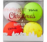 Christmas Golf Balls Pack Volvik Multi One Size