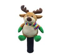 Christmas Golf Headcovers - Festive Club Protectors, Holiday Wood Head Covers | Happy Golf Accessories with Durable Construction, Thematic Head Covers for Practice Driving Area