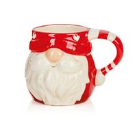 Christmas Gonk Mug 13cm Ceramic Cup Secret Santa Gift Red White AC241220