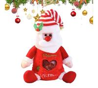 Christmas Goodie Bags | Santa Wrapped Candy Pack Supplies,Candy Treat Goodie Bags | for Party Birthday Stocking Stuffers Classroom School Students Fall