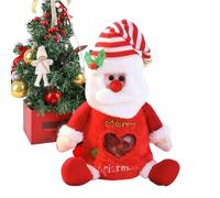 Christmas Goodie Bags - Santa Wrapped Candy Pack Supplies | Party Goodie Bags | for Party Birthday Trick Stuffers Classroom School Students Stocking