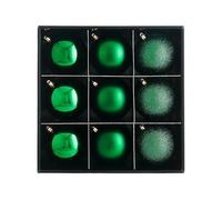 Christmas Green Shatterproof Baubles