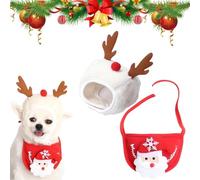 Christmas Green Velvet Headdress Hat for Dogs,Adorable Christmas Tree Pom-Pom Hat for Dogs,Party Pet Plush Headgear Accessories Costume,Funny Soft Pet Hat for Dogs and Cats