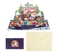 Christmas Greeting Card With Envelope Handmade Invitation Cards For Kid Adult Men Women Decoration Invitation Cards