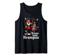 Christmas Greetings Gruss vom Krampus Merry Krampusnacht Tank Top