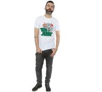 Christmas Greetings T-Shirt Tom & Jerry White XXXL