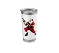 Christmas Guitar Players Stainless Steel Insulated Tumbler