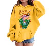 Christmas H-Huntrix Hoodie K-pop Costume Merch Y2k Pullover, for Kids K Pop Demon Hunters Hoodies, Hip Hop Streetwear Long Sleeve Fashion Hooded Sweatshirt