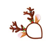 Christmas Hair Accessories, Women Girls Holiday, Seasonal Celebration Gear, Non-Slip Comfort Fit, for Family Gatherings, Comfort-Focused Non Slip Band, Festive Dinner Event, School Vacation Headwear