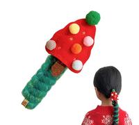Christmas Hair Bands,Elastic Christmas Spiral Scrunchies | Cartoon No Damage Coil Hair Ties, Telephone Wire Hair Tie for Holiday Hair Accessories