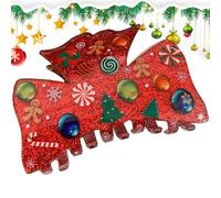 Christmas Hair Claw Gingerbread Christmas Tree Large Cute Barrettes