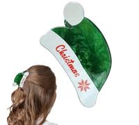 Christmas Hair Claws Clips - Santa Hat Claws Clip | Clips for Women, Children, Short and Long Hair, Strong Hold, Non Slip