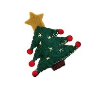 Christmas Hair Clip 2000s Trend Side Clip Santa Christmas Tree Sweet Furry Santa Sweet Realistic Photo Props