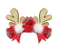 Christmas Hair Clips - Christmas Hair Pins, Fashion Hair Accessories For The Holidays, Thick Hair Clips For Christmas Events, Parties, Hair Clips For Women - Vistaprint Antler Hair Clips