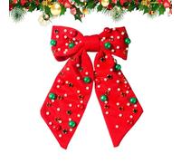 Christmas Hair Clips Elegant Rhinestone Pearl Hairpin