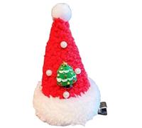 Christmas Hair Clips | Hair Decor Clips with Shining Pearl | Classic Christmas Elements Hair Styling Tool for School Activities, Friends Parties, Themed Parties, Family Gatherings