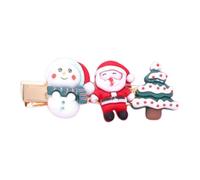 Christmas Hair Pins for Girls - Cute Christmas Hair Clips for Girls and Kids Festive Hair Clips Decorative Accessories Stocking Fillers for Christmas Party