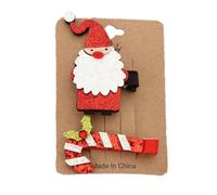 Christmas Hairpins for Women, Cute Christmas Hairpins Decor Kit, Bright Colors Hair Decoration Tool for School Activities, Friends Parties, Festival Events, Daily Wear, Themed Parties