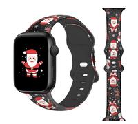 Christmas Halloween Apple Watch Band Compatible with Apple Watch Band 38mm 40mm 41mm 42mm 44mm 45mm 49mm 46mm, Holiday Replacement Strap Band for iWatch Series 10 9 Ultra 8 7 6 5 4 3 2 1 SE