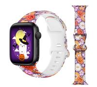 Christmas Halloween Apple Watch Band Compatible with Apple Watch Band 38mm 40mm 41mm 42mm 44mm 45mm 49mm 46mm, Holiday Replacement Strap Band for iWatch Series 10 9 Ultra 8 7 6 5 4 3 2 1 SE