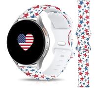 Christmas Halloween Watch Bands Compatible with Samsung Galaxy Watch 40mm 41mm 42mm 44mm 45mm 46mm, 20mm Holiday Replacement Silicone Strap for Galaxy Watch 7 / 6 / 5 / 5 Pro / 4 / 4 Classic / 3