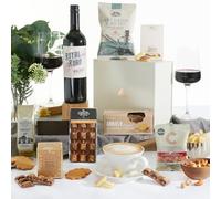 Christmas Hamper - Classic Red Wine Gift Set - Argentinian Malbec, Gourmet Sweet & Savoury Treats | Luxury Red Wine Hamper for Birthdays, Mother’s Day, Father’s Day | Premium Wine Gift for Men & Women
