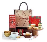 Christmas Hamper Gift Set - Luxury Festive Food with Mince Pies, Gingerbread Trees, Brandy Butter & Tea - Gift Hamper by Hay Hampers
