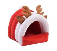 Christmas Hamster Nest - Ferret Cage Cozy Hamster Nest Christmas | Removable Cotton Nest, Christmas Holiday Pet Nest, Pet Nest for Gers, Ferret, Chinchilla, Hamster and Small Pets Christmas