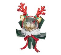 Christmas Hand Bouquet Transparents Clear Balloon Bouquet Festives Accessories Holiday Decoration Party Supplies Christmas Theme Hand