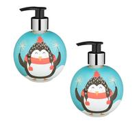 Christmas Hand Wash 500ml x Pack of 2 - Snowball Spritz - Add Some Festive Fun to Your Seasonal Decor This Christmas - Place in Hallways or Living Rooms for That Extra Festive Feel This Christmas