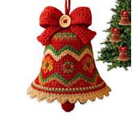 Christmas Handmade Crochet Kit - Ready Bark Decoration Set Knitting Craft Kit | Crafts for Adults Beginners Hobby Time Holiday Mindfulness Home Decoration School Craft Activity