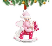 Christmas Hanging Pendant Keepsake Decoration for the First | Holiday decoration for apartment, living room, bedroom, children's room, home, wall, mantel, car