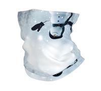 Christmas Happy Snowman Fashionable And Versatile Sports Headscarf, Soft And Lightweight, Suitable For Various Sports Activities