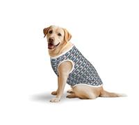 Christmas Happy Snowmansprint Large Pets Vest Party Travel Breathable Summer Lightweight Soft Cozy Sleeveless