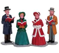 Lemax Christmas Village Christmas Harmony Set Of 4 - 72403