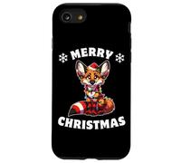Christmas Hat Christmas Fairy Lights Maned Wolf Case for iPhone SE (2020) / 7/8