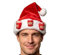 Christmas Hat Novelty Costume Accessories With 3 Shot Glasses