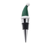 Christmas Hat Wine Stopper - Adorable Christmas Hat Wine, Santa Hats Winne Stopper | Holiday Winne Stoopper with Festive Santa | Wiine Save Olive Oil Liquor Bottles Wiine Cork for Wedding Home