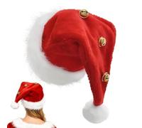 Christmas Hats for Adults Christmas Party Decoration with Bells | Costume hat for holidays for photographers event planner family photos costume parties music festivals masquerade school