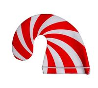 Christmas Hats | Funny Candy Dog Headwear, Stripped Face Cover Design Candy Dog Hat - For Christm Thought-out Size That Fits Most Adults, Allowing Weareas Holiday Winter Party Costume Accessory