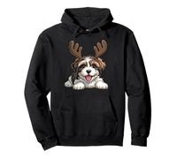 Christmas Havanese Dog Reindeer Funny Xmas Dogs Owner Pullover Hoodie