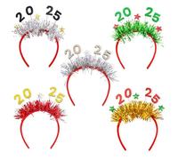 Christmas Headbands for Adults,Happy New Year Headwear | Christmas Headpiece - for Women Kids Teens Party Decor Bar Mall Activity Event Photography