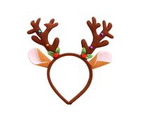 Christmas Headbands | Reindeer Hair Accessories, Festive Fun Hairstyle | For Girls School Holidays Family Meeting Seasonal Celebration Festive Dinner Wedding Event
