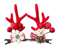 Christmas Headpiece Elk Hairpieces With Green Ornaments For A Fun And Festive Look During Holiday Event Christmas Gathering Hairpiece