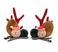 Christmas Headpiece Elk Hairpieces With Green Ornaments For A Fun And Festive Look During Holiday Event Christmas Gathering Hairpiece