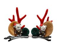 Christmas Headpiece Elk Hairpieces With Green Ornaments For A Fun And Festive Look During Holiday Event Christmas Gathering Hairpiece