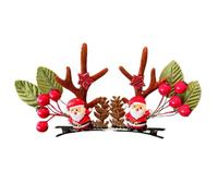Christmas Headpiece Elk Hairpieces With Green Ornaments For A Fun And Festive Look During Holiday Event Christmas Gathering Hairpiece