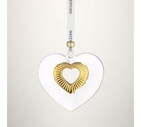 Christmas Heart With Gold Ornament