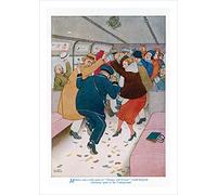 Christmas Heath Robinson - a 17.5 x 12.5cm Christmas Card from Holy Mackerel's Alternative Image Range of Festive Designs.